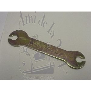 Clé de 3,5 - 4,5 mm, 2 CV pour montage démontage des conduites de freins