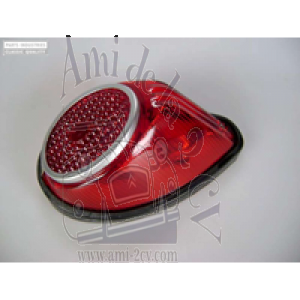 Feu arrière droit complet Traction 11 et 15CV après Juillet 1952