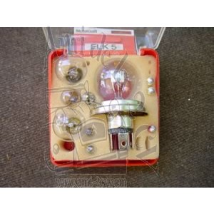 Coffret de lampes 12 volts code européen