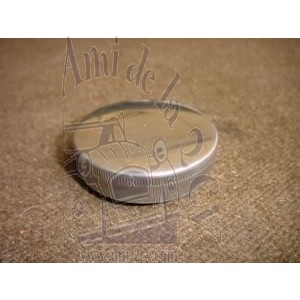 Bouchon de réservoir chromé, sans clé 2 CV, Dyane, Ami, Méhari, Acadiane, DS