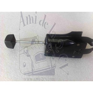 Commodo  phares noir origine 2cv ancienne occasion * 7 plots 