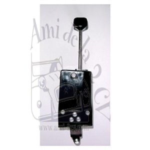 Commodo  de phare 6V ou 12V noir, 2 CV ancienne