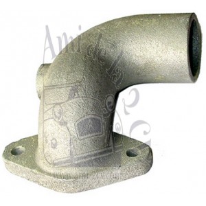 Tubulure de sortie d'eau sur culasse Traction 15cv