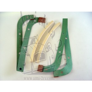 Jeu de joints de carter aluminium droit et gauche avec joint de palier Traction 11 et 11D