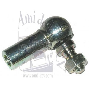 Rotule M6 de tringle d'accélérateur Traction 11 et 15cv
