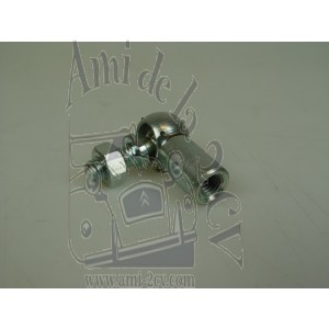 Rotule boule de tige d'accélérateur M8  5mm/13mm Traction 11cv