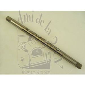Axe de papillon de carburateur pour Traction 15 cv vendu sans les vis photo non contractuelle