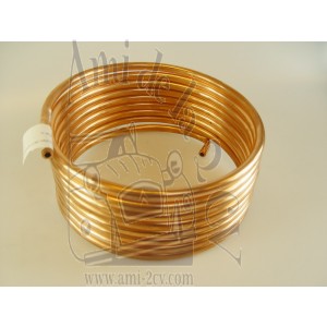Conduite d'essence en cuivre diamètre 8 mm longueur 4 m Traction 11 et 15cv