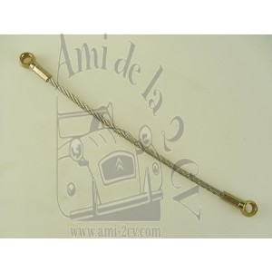 Cable de retenue de porte