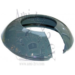 Bouchon inférieur de volant gris Traction 11 et 15cv
