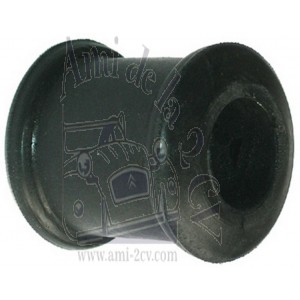 Bague caoutchouc double de chape d'amortisseur Traction 11 et 15CV