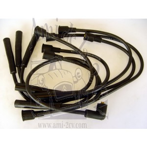 Jeu de fils de bougies Traction 15cv