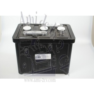 Batterie sans acide  6V 98 AH à l'ancienne Traction 11CV BN 15CV et HY
