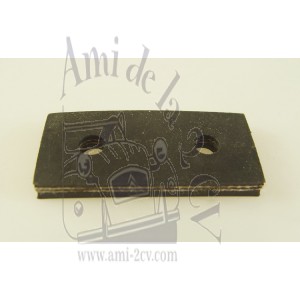 Silent bloc de tube de sortie Traction 11cv avant Juillet 1952 64x30mm