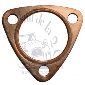 Joint de bride d'échappement sur moteur Traction 15cv