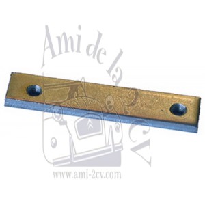 Plaquette filetée de fixation de gâche de serrure de coffre Traction 11cv et 15cv depuis Juillet 1952 