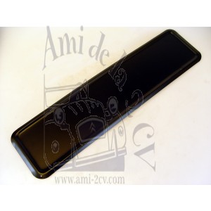 Plaque d'immatriculation rectangulaire avant Traction 11cv après Juillet 1952