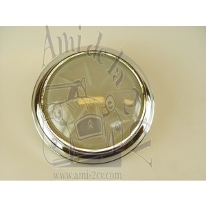 Plafonnier rond complet pour Traction 11 et 15cv depuis Juillet 1952