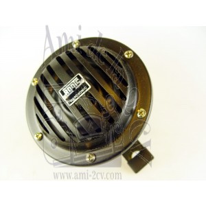 Klaxon noir ville 6 volts Traction 11 et 15CV