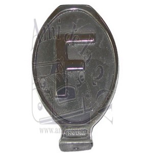 Robri F ovale sur pare choc arrière Traction 11 et 15cv