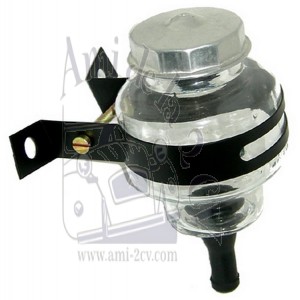 Bocal de liquide de frein en verre Traction 11 et 15cv