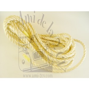 Corde fixation  galon entourage portes  Traction 11 et 15CV  850 cm