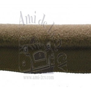 Bandeau de porte intérieur beige Traction 11 et 15cv coupon de 10 mètres