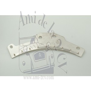Feuillard de toit avant gauche en inox Traction 11 et 15 CV