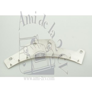 Feuillard latéral de pavillon côté droit en inox Traction 11 et 15 CV