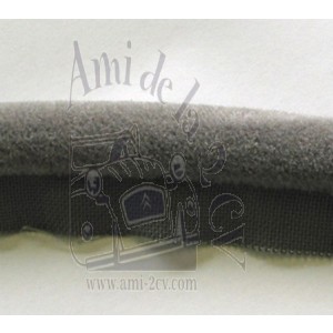 Bandeau de porte gris 19mm Traction 11 et 15cv