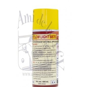 Aérosol 400 ml de peinture réfléchissante jaune