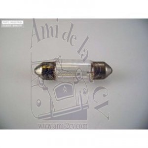 Ampoule navette 6 volts 5 watts 36 mm de long