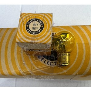 Ampoule de phare jaune  à baionnette 12 Volts 36 36 Watts marque Focalux