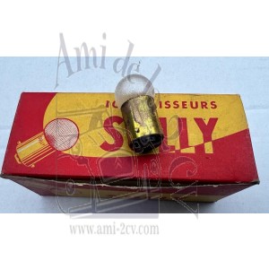 Ampoule graisseur 2 plots 6 volts 4 watts