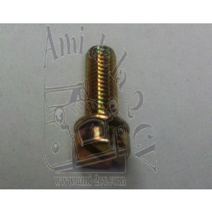 Boulon de couvercle de carburateur Traction  M5/0,75 x 17,5 x 15,5mm avec sa rondelle frein