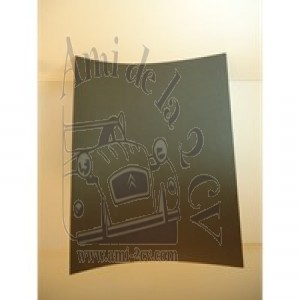 Carton de carrosserie noir  épaisseur 2 mm Traction 11 et 15cv livraison par transporteur Sur commande