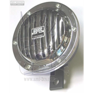 Klaxon chromé 6 volts haut Traction 11 et 15CV