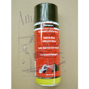 Aérosol de colle spéciale pour coller les garnitures