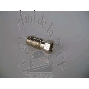 Ecrou de conduite de freins 4.5 mm en inox