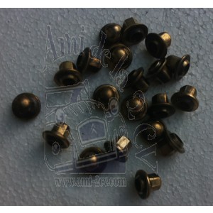 Ensemble de 20 écrous de roue occasion en laiton pour 7 et 11