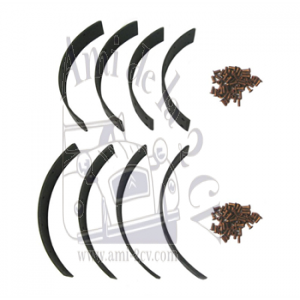 Jeu de garnitures de freins de mâchoires de frein arrière  et avant Traction 15cv