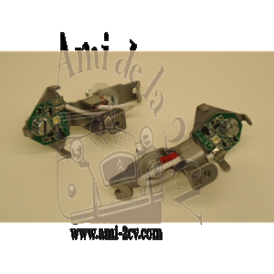 Jeu de led pour clignotants Axo blancs avec support pour Traction 11 et 15CV