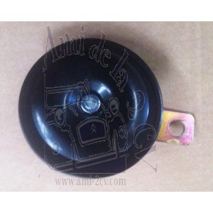 Avertisseur sonore Klaxon Traction avec sa patte de fixation cosse plate