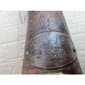 Plaque Michelin sur Cric Traction