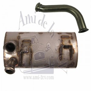 Premier silencieux en inox pour HY essence depuis 1963