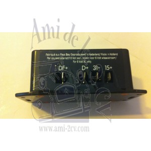 Régulateur électronique pour alternateur 6 volts Traction 11CV