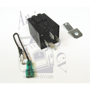 Relais de clignotant électronique + led Traction 11 et 15 cv