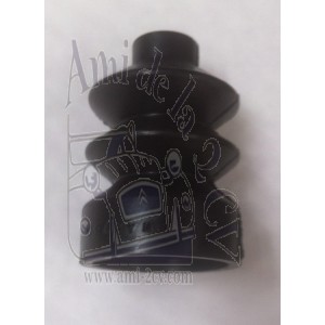 Soufflet pare poussière de maître cylindre sur châssis 2cv grand diamètre 39mm