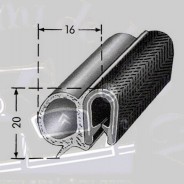 Profil d'étanchéité de pare brise  Traction 11 et 15cv