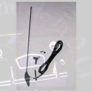 Antenne télescopique chromée